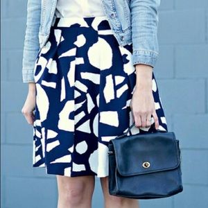LOFT Bedrock Skirt in Forever Navy